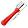1PC Slotted Handle Tire Valve Stem Core Remover Screwdriver Car Bicycle Styling Accessory Car Tire Repair And Installation Tool