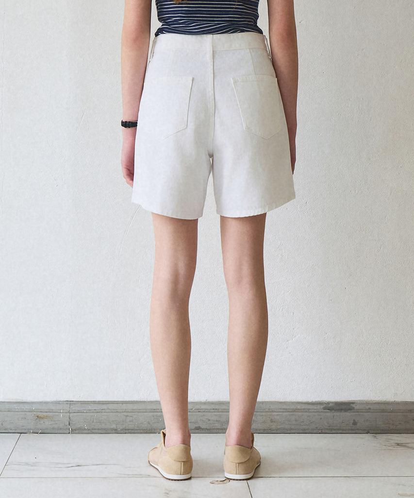 SLOWLOLLI Fade Washing Denim Half Pants_4 Colors