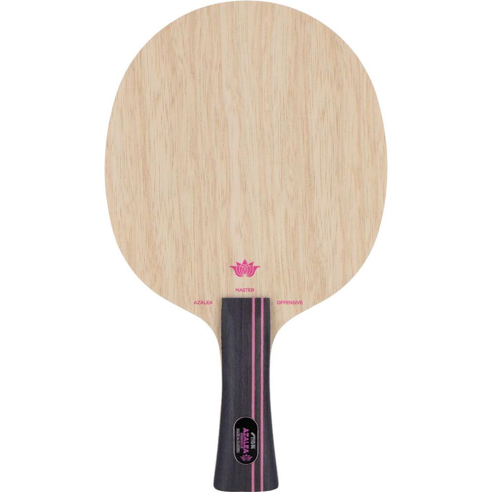 Used STIGA Table Tennis Shake Racket AZALEA OFFENSIVE FLA AZALEA Offensive Flare JTTA Japan Table Tennis Association Official Club Activities Club