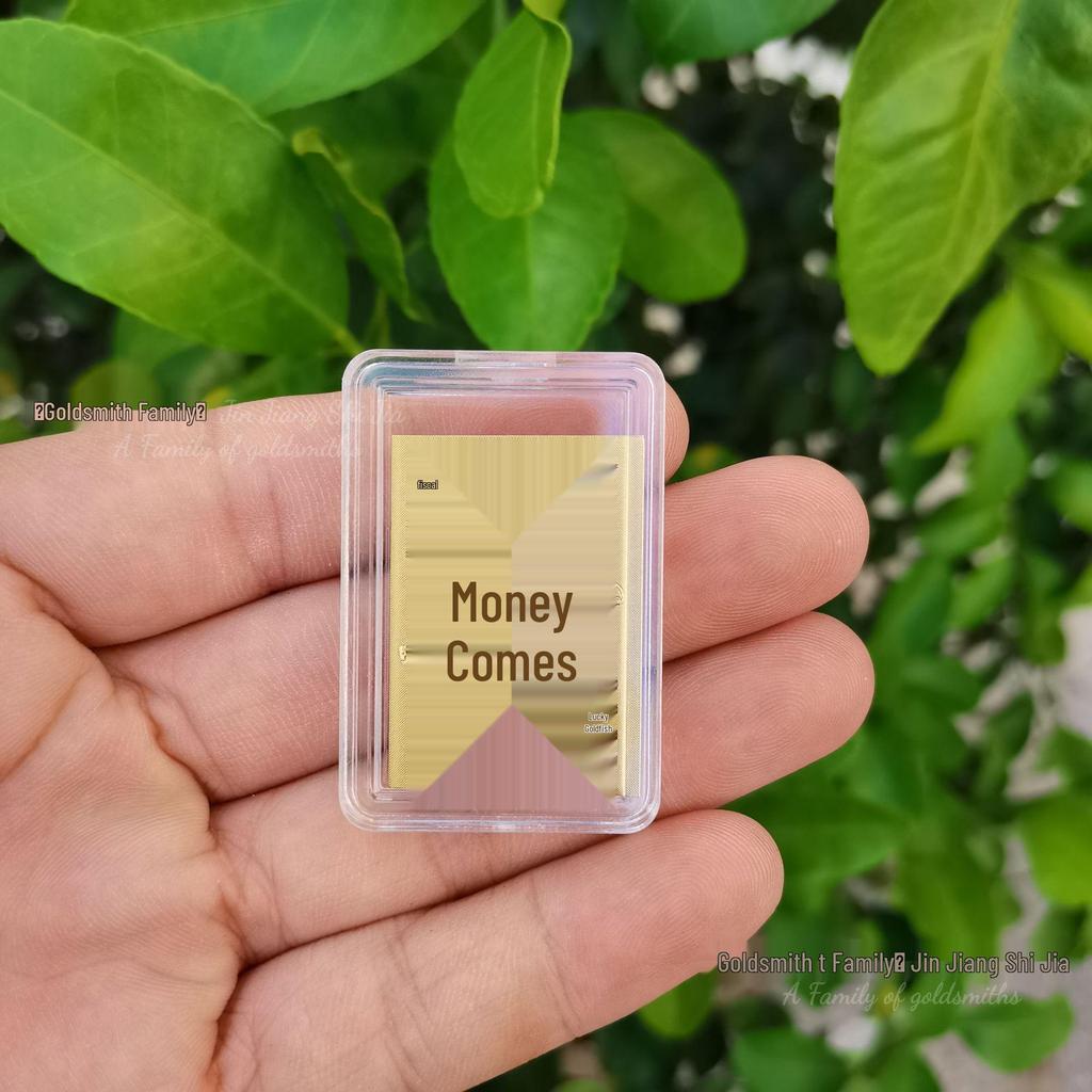 999 Guldfolie Mobilklistermärke - Inflödande Rikedom, Välståndsguden Födelsedagspresent