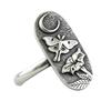 New Creative Butterfly Lady Shield Ring, Simple and Versatile Fashion Hand Jewelry