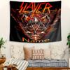 Personalized Slayer logo Background Tapestry,Custom Name Birthday Party,Multifunctional Wall Decoration for Home Decor,Various Occasions