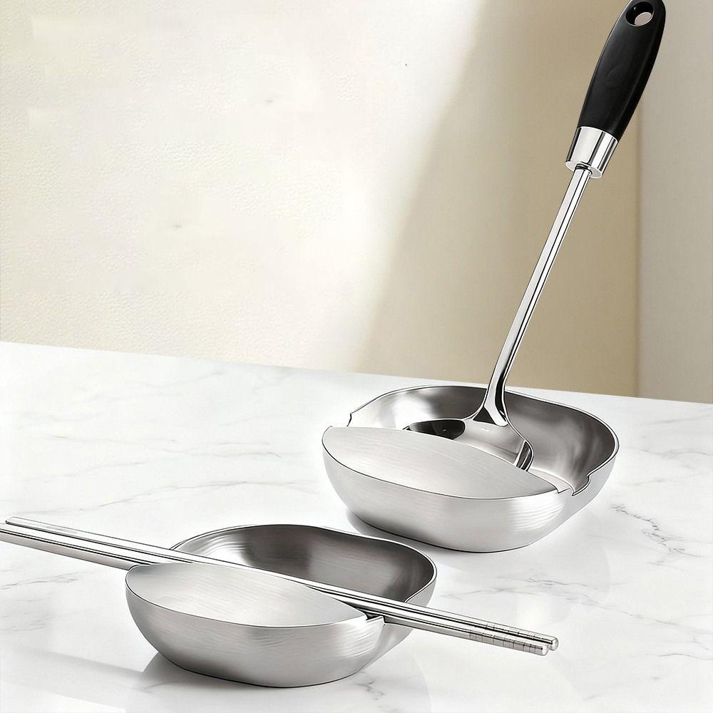 Thickened Chopstick Rest Square Spatula Holder Multifunctional Ladle Holder  Cooking