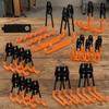 24 Pieces Steel Tool Hooks Long-Lasting for Workshop, Gardeners