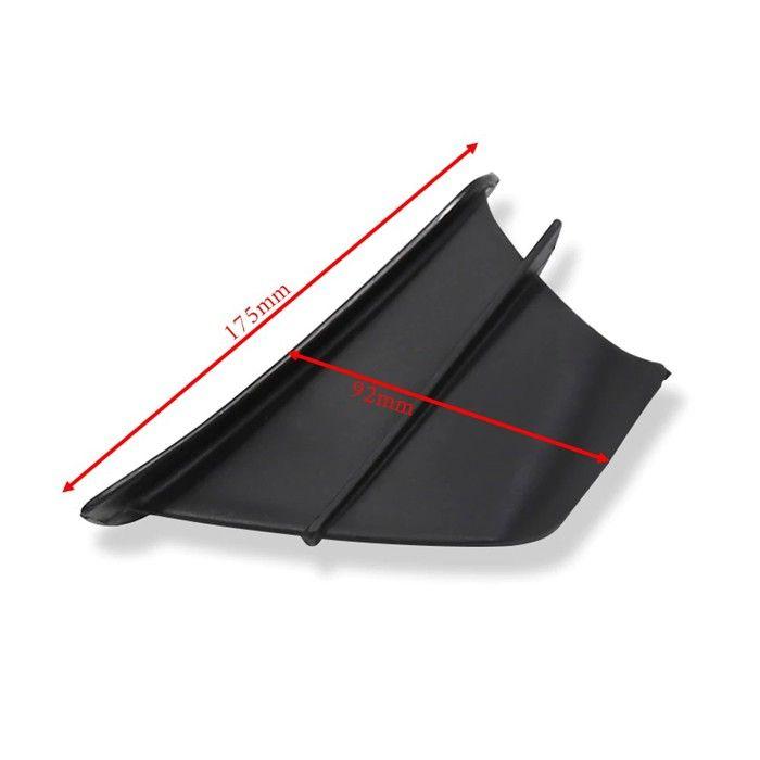 Ailerons latéraux de carenage universels winglets Zaddox DF1 carbone