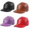 New Genuine Leather Lambskin Duckbill Cap Fall/Winter Genuine Leather Newsboy Cap Artist's Cap - Fashionable Unisex Style