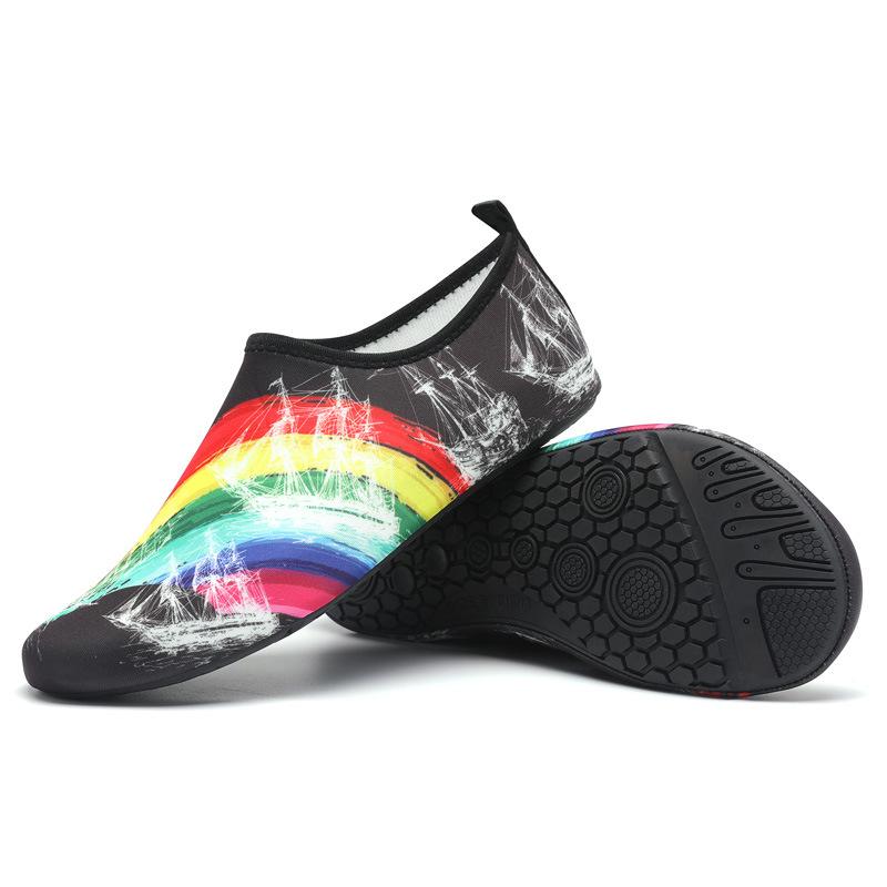 Strandschuhe Schnorchelsocken Outdoor Waten leicht atmungsaktiv rutschfest schnittfest Schuhe