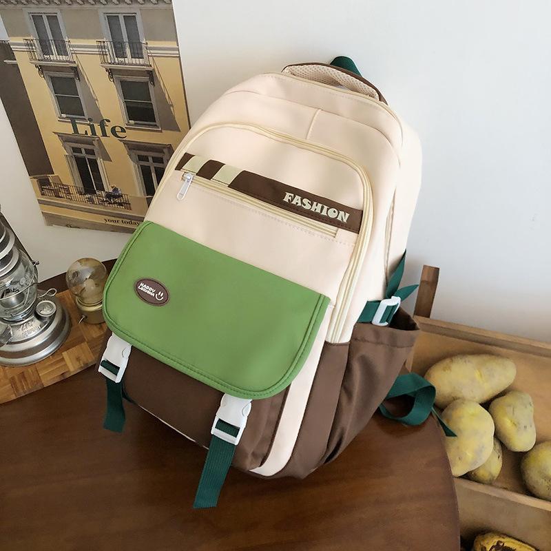 High-capacity Backpack for Junior High School, Senior High School and College Students, High-appearance-level Schoolbag