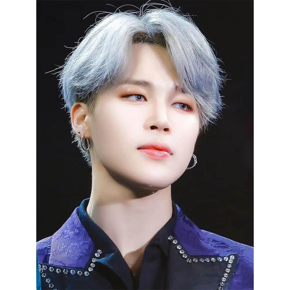 J-Jimin 5D Diamond Painting Hot Kpop Singer Picture Diamond Embroidery Art Cross Stitch Fan Collection Room Decor Handmade Gift