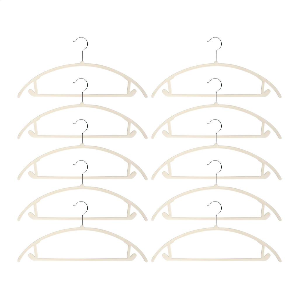 Space Saving Hangers For Clothes 10 Piece Velvet Closet Clothes Hangers 360 Degree Rotation Rack For Coat Suit Jackets Sweater
