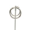 Used TIFFANY&Co. Pierce cushion Silver925 6.8g Silver hoop