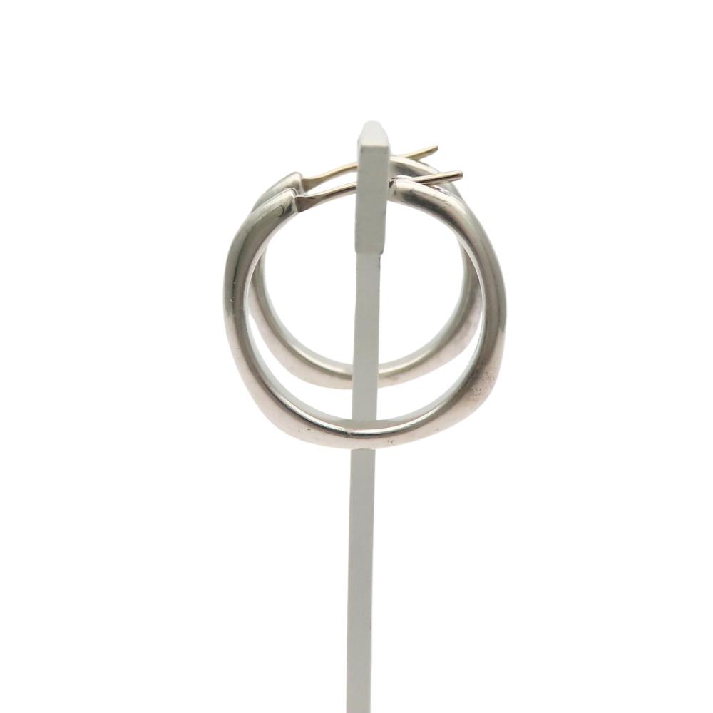 Used TIFFANY&Co. Pierce cushion Silver925 6.8g Silver hoop
