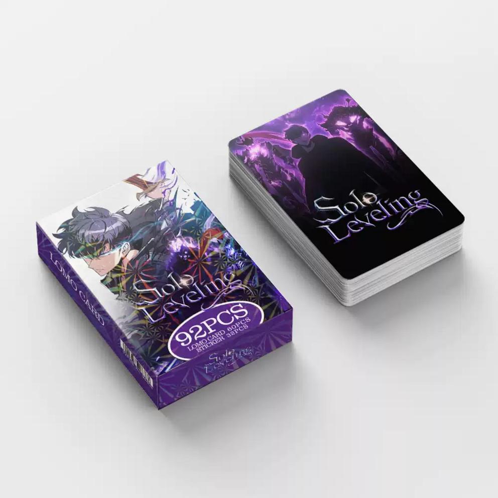 2025 New I Alone Level Up Photocard Set of 60 + 32 Stickers