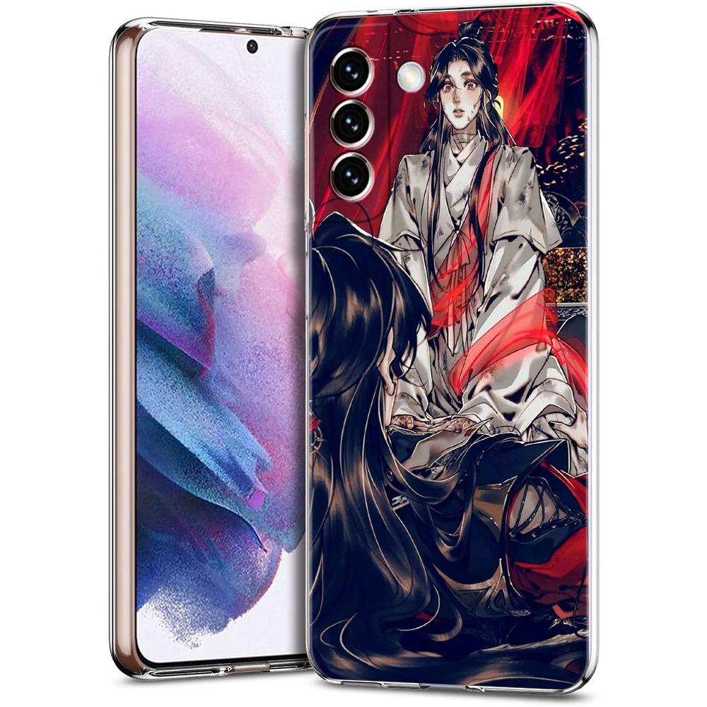 

Heaven Official’s Blessing Gift Case for Samsung S24 S23 S22 S20 S21 FE Ultra S24 S23 S10 S10E S9 S8 Plus 5G Phone Shell Capas Samsung S22 5G