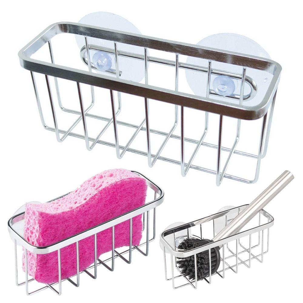 Soap Rack Dish Holder Bathroom Supplies Kitchen Sink Sponge Rack Metal Drain Rack Sponge Holder