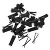 30Pcs Metal Air Vent Clip Fragrance Holder Car Perfume Stick Accessories Fragrant Air Freshener Auto Conditioner Outlet Parts