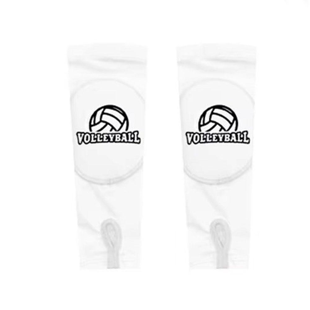 1Pair Elastic Volleyball Arm Sleeves Compression Forearm Sleeves Sports Arm Guard  Basketball