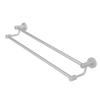 Bath Towel Bar Aluminum Alloy Rust Proof Double Rod Wall Mounted Towel Rack for Bathroom Kitchen