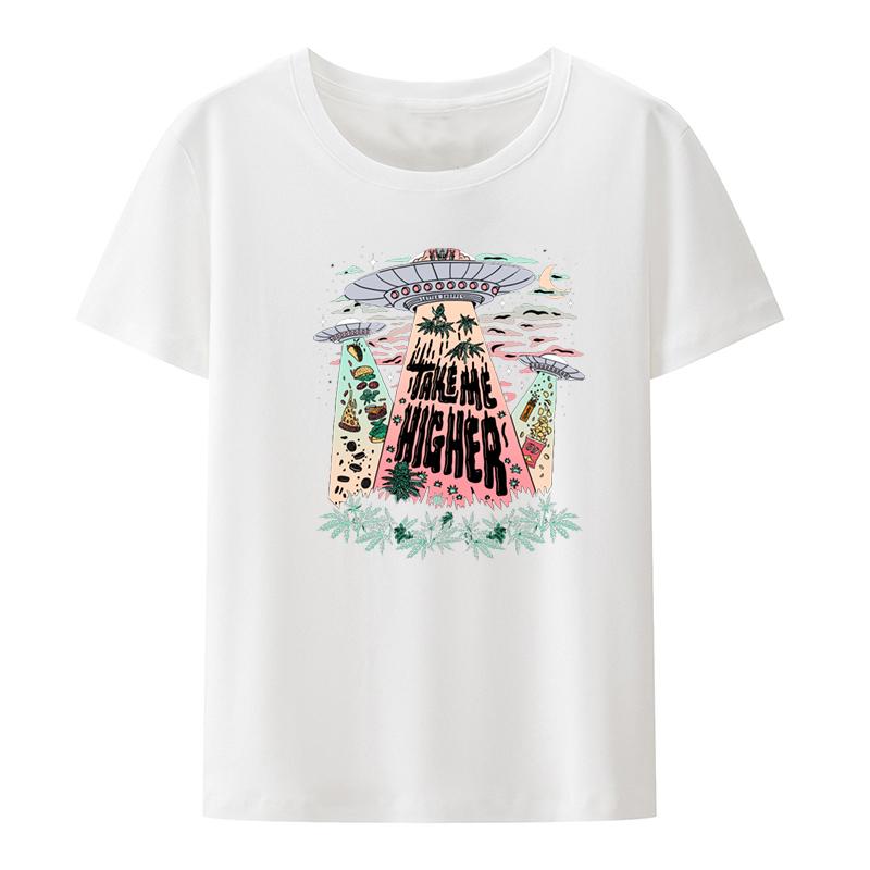 The End Is Near Graphic Tshirt Funny Tee Trending Loose Creative Breathable Shortsleev Letters Blouse Character Popular Oneck