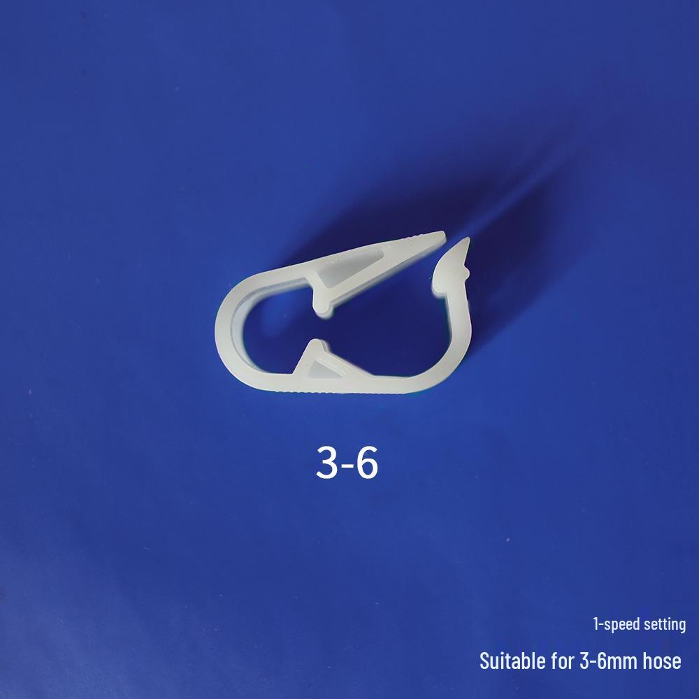 

Adjustable Water Flow Control Clip with Stop Valve for Hoses