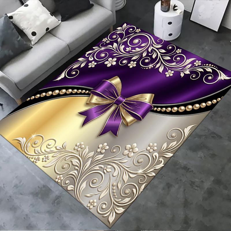 Nouveau Tapis Magnifique à Nœud 2025 pour Salon Chambre Maison Décoration de Canapé, Tapis de Sol Antidérapant pour Enfants