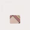 Tartan Check Leather Half Moon Card Holder Imported Directly From Vivienne Westwood