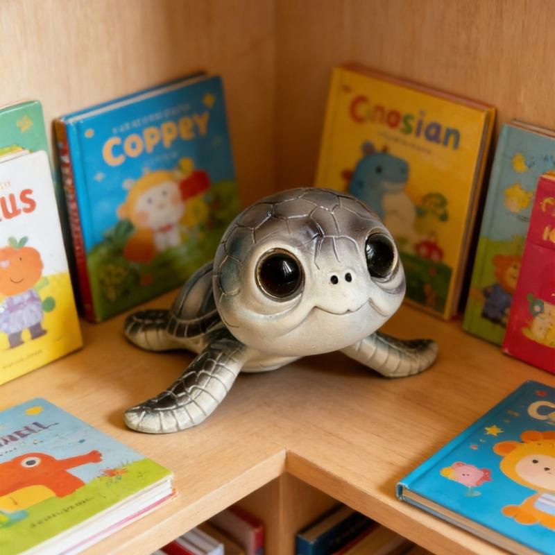 Kleine Schildkröten Tierfiguren Harz Meeresschildkröten Statuen Meerestiere Sammlungen Schildkröten Skulpturen Verzierung Heimdekorationen