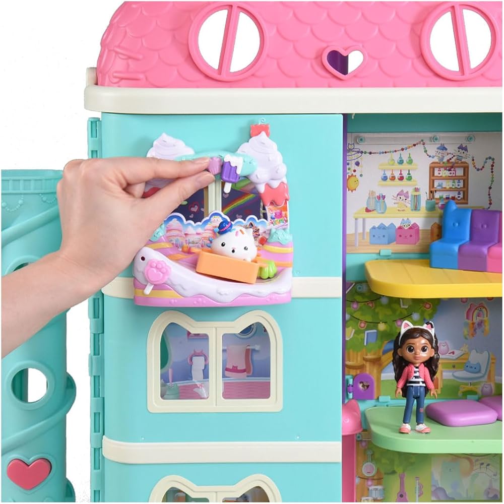 Takara Tomy Gabby's Dollhouse Meerkat Aquarium Balcony Set Playset