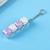 Bag Charms Keyboard Fidget Keychain Funny Pendant Fidget Clicker Toy  Desktop Accessory