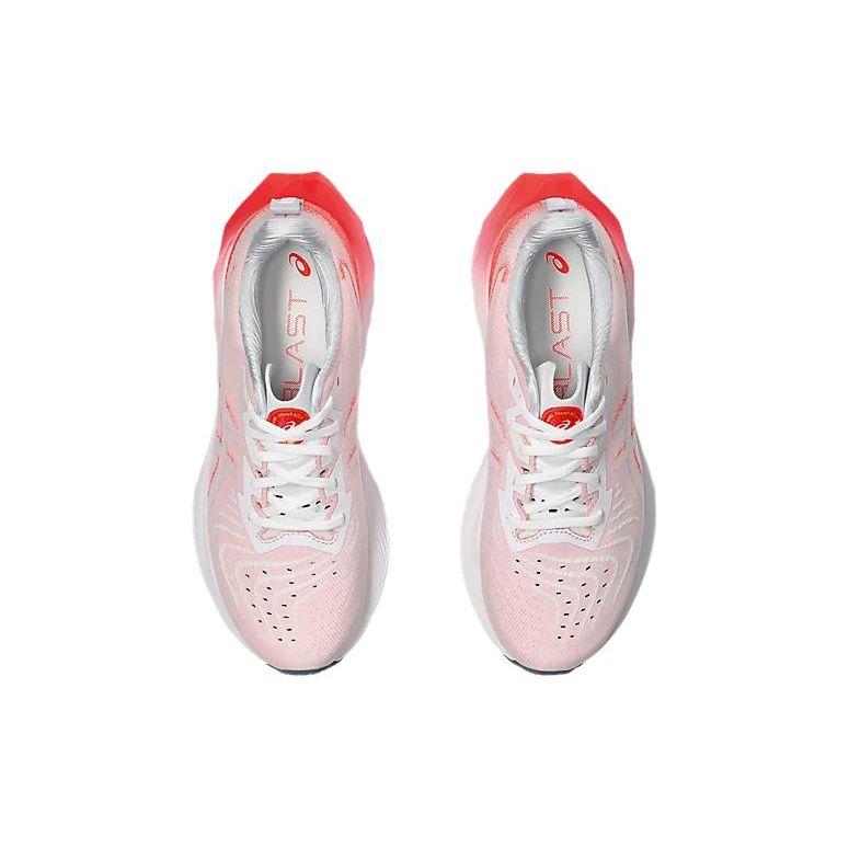 Asics Hakaone Ekiden x  Novablast 4 White Sunrise Red Women Sneakers 1012B650-100