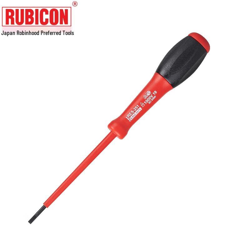 Изолированная плоская отвертка RUBICON 1000В