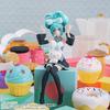 21Cm Anime Hatsune Miku X Cinnamoroll Figurine Anime Peripheral Collectible Model Desktop Decoration Kids Kawaii Gift