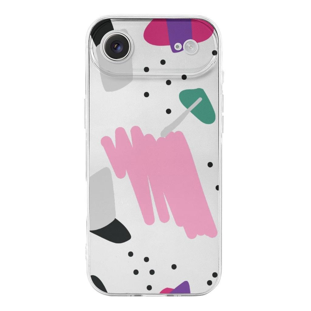 1 Pack For Iphone 17/17Air/17Pro/17ProMax TPU Protective Case With Slim Profile, Anti-Yellow Material, Soft Bumper, and Screen Lift