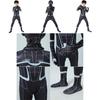 Stunning Black Spider-man Homecoming Cosplay Costume With Breathable Material For Kids And Adults