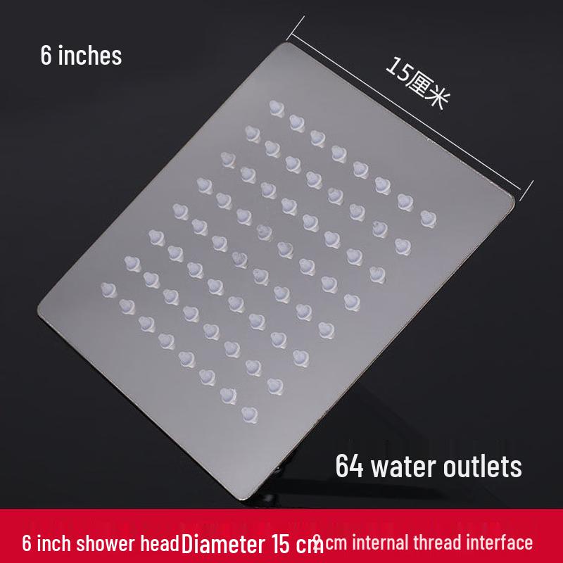 Lin Dong Stainless Steel Overhead Shower Head