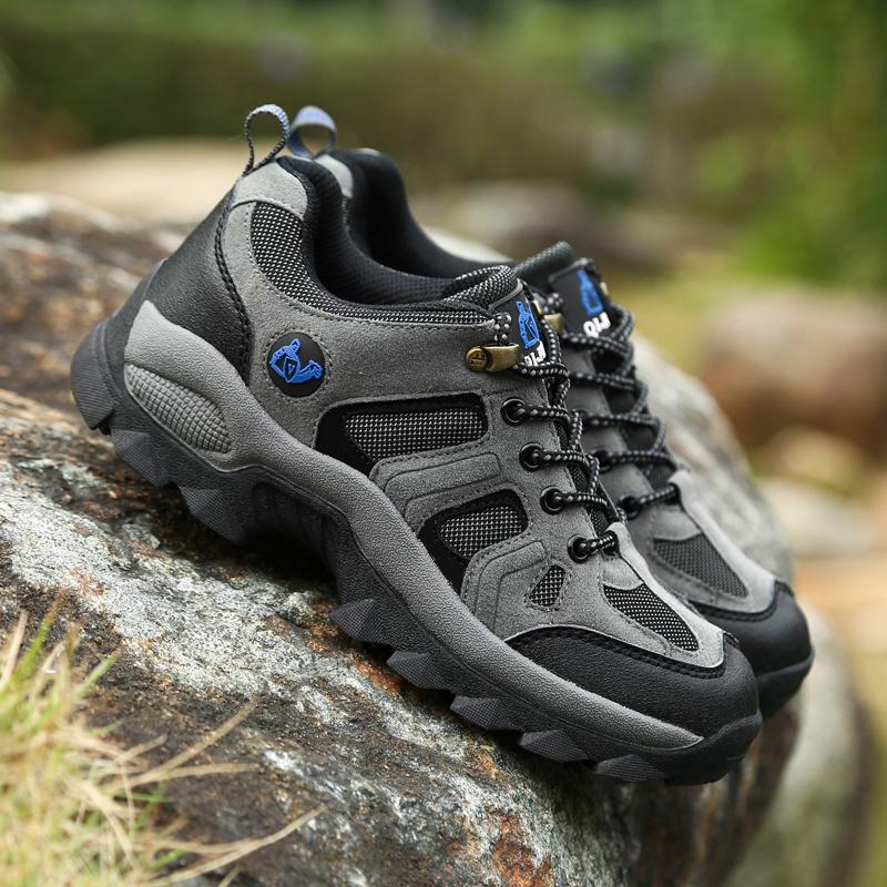 36-48 Unisex Large Size Outdoor Ultra Lightweight Non-Slip Hiking Shoes Women's Hiking Shoes