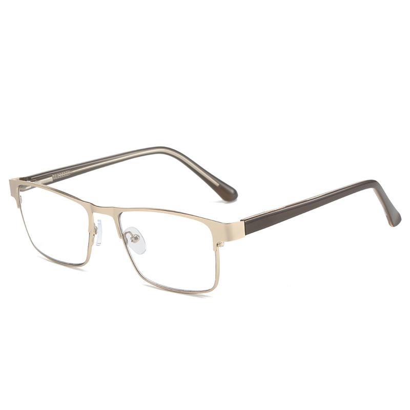 Smart Zoom Reading Glasses Far And Near Dual-Purpose Metal Anti-Blue Reading Glasses Discoloration