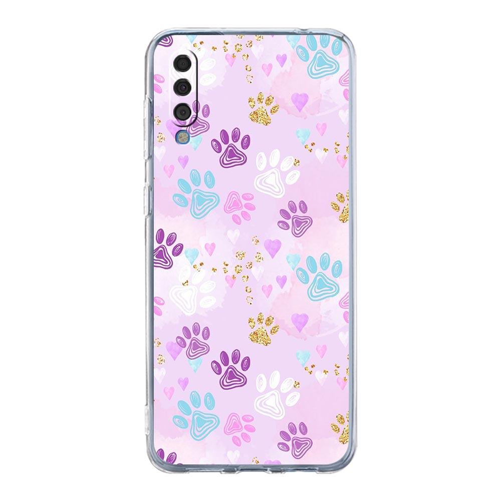 Cat-Printed Phone Case For Samsung A14 5G A12 A22 A32 A34 A42 A52 A54 A50 A70 A30 A40 A20E A10S A20S A02S A04S Silicone Cover