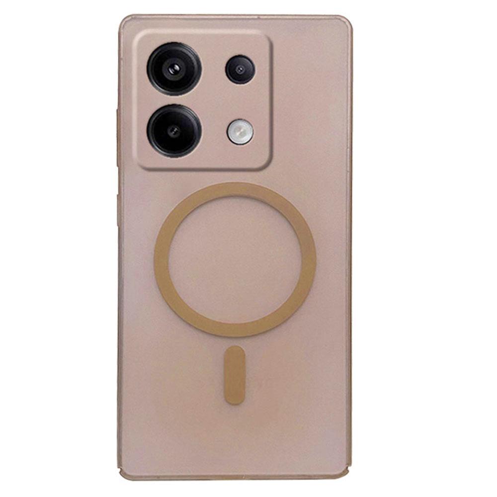 Für Xiaomi Redmi Note 13 Pro 5G/Poco X6 5G Hülle Kompatibel mit MagSafe Präzise Ausschnitte Matte PC Telefonabdeckung