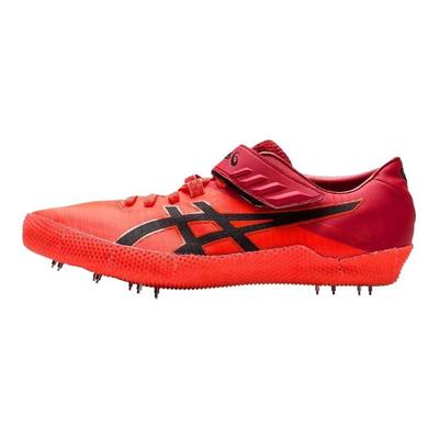 Asics Scarpe da Ginnastica Uomo High Jump Pro 2 Comode Leggere Pelle Sintetica Basse Scarpe da Corsa Rosse 1093A139-701