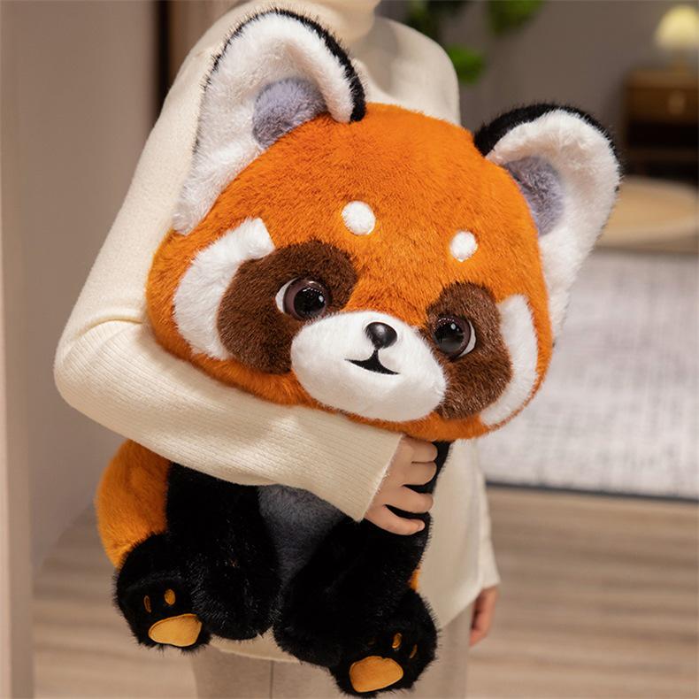 Zoo Trio: Raccoon, Red Panda & Koala Plush Set