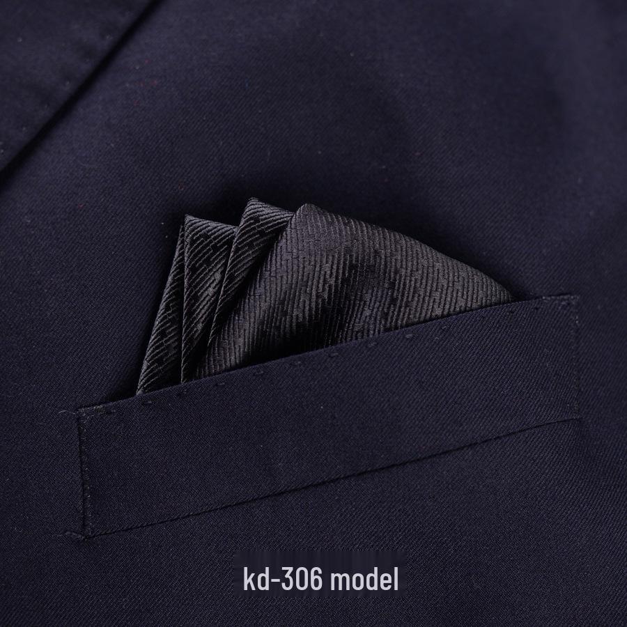 Men's British Red Pocket Square for Business or Wedding
