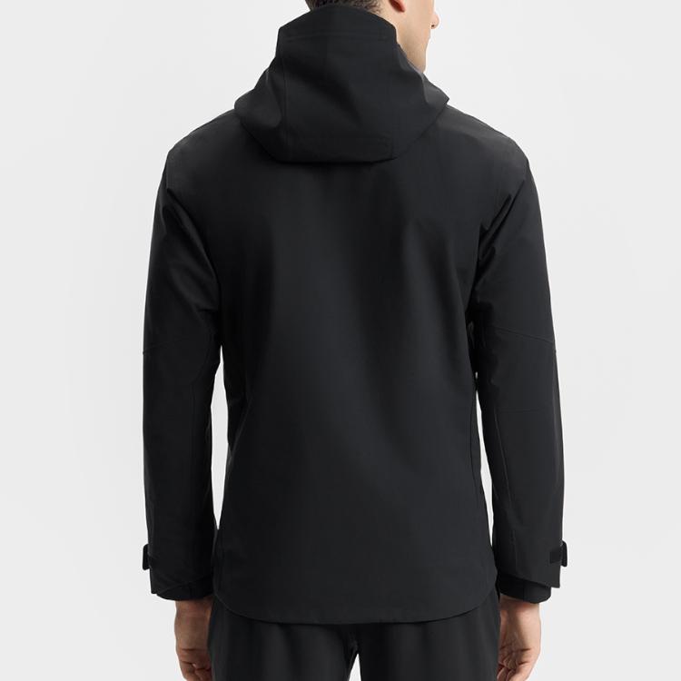 Fila Versatile Hooded Jacket Two-Piece Set Men Tops Deep-Black A11M511716FBK