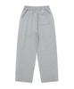 COVERNAT Double-Pleat Real Wide Fit Sweatpants Melange Gray