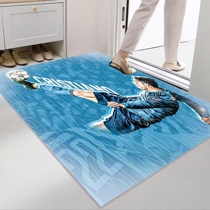 Number 10: Soccer Legend Action carpet Suitable for all seasons Doormat Christmas gifts Bathroom mat Room