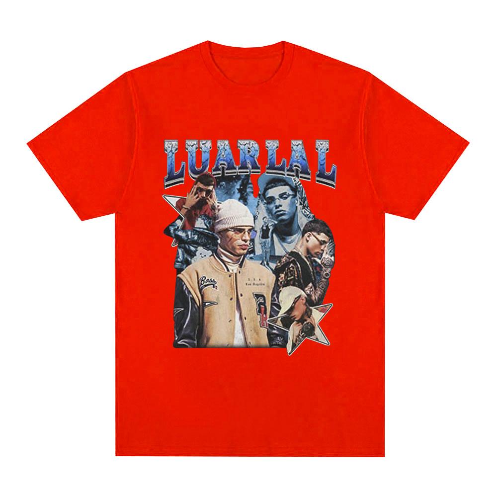 Rapper Luar La L L3TRA Graphic T Shirts Men's Fashion Vintage Short Sleeve T-shirts Cotton Casual Oversized T-shirt Streetwear