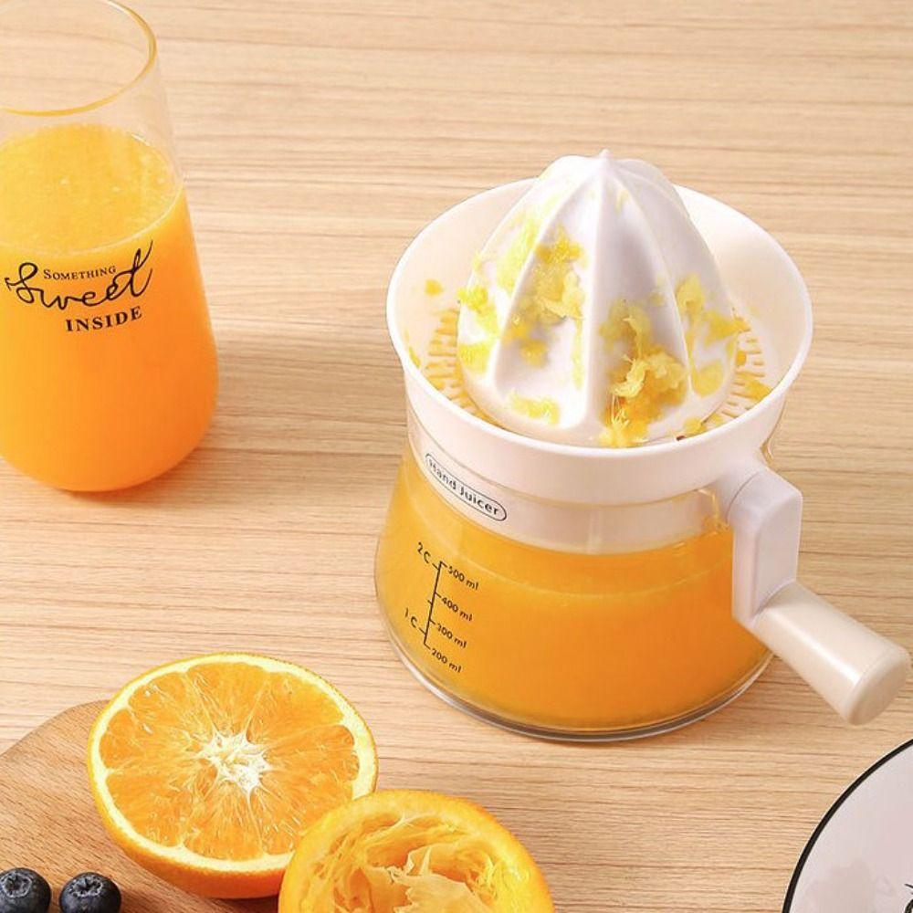 Pressed Manual Juicer With Hand Crank Juice Extractor Orange Juicer Lemon Squeezer  Tangerine