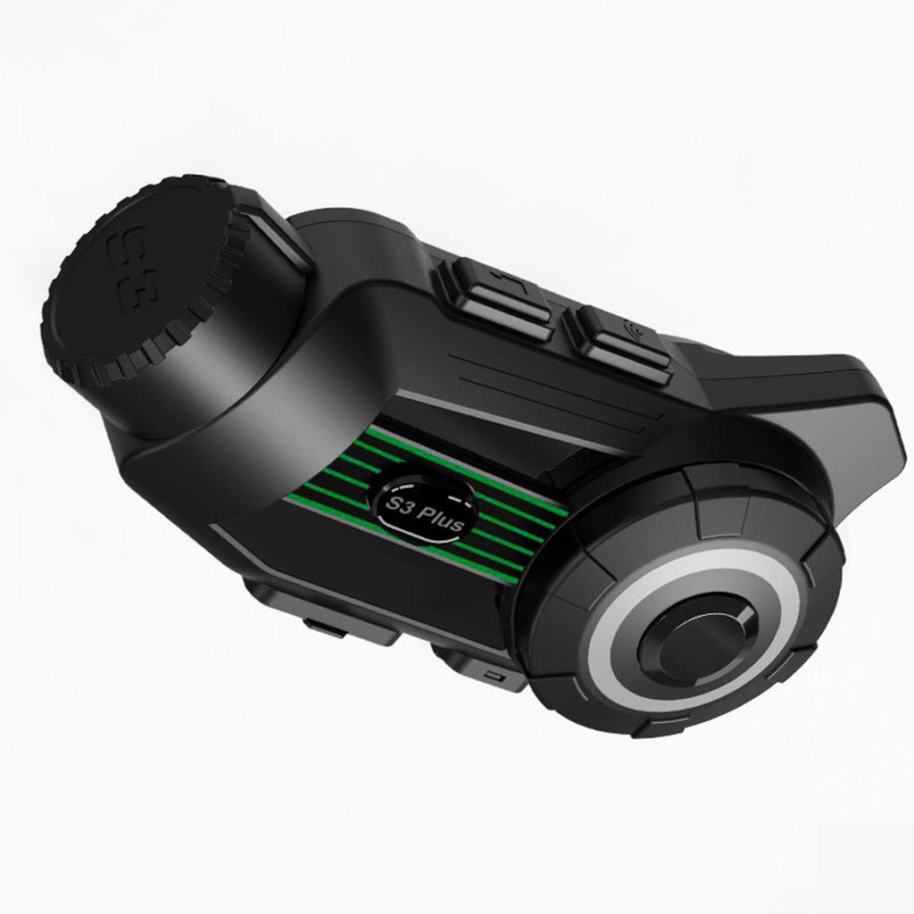 Motorcycle Helmet Headset with 2K Camera Noise Cancellation Helmet Headphones Motorcycle Intercom Headset Communication Systems