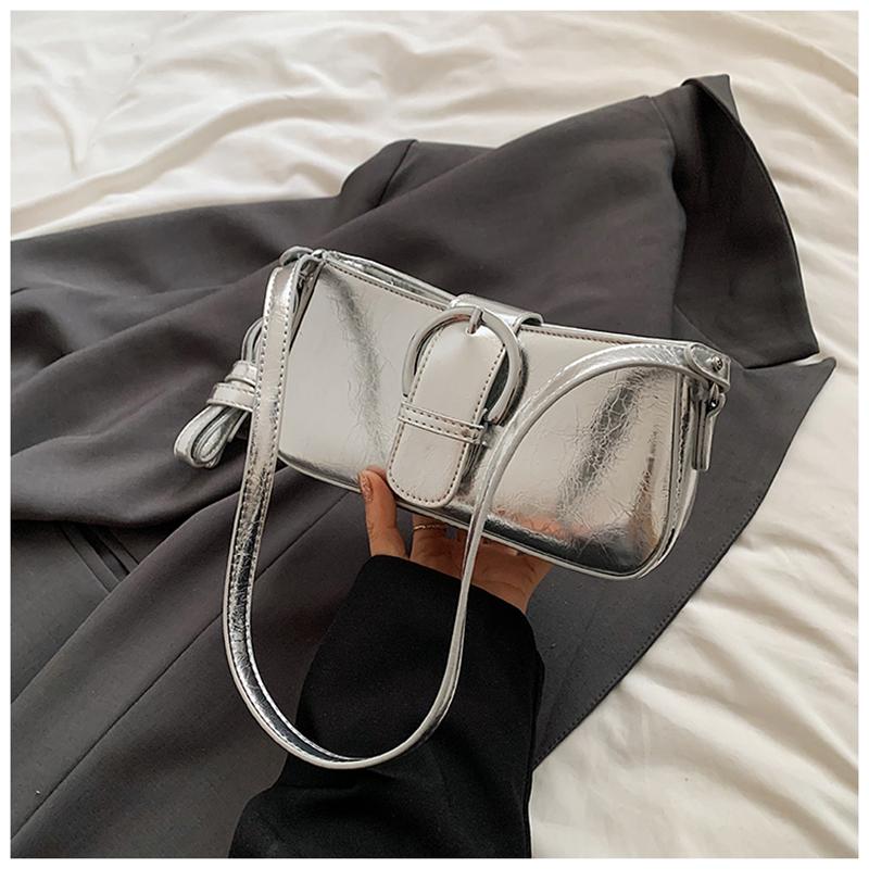 Single shoulder Korean crossbody bags for women versatile fashion bags small square bag women's shopping wallet