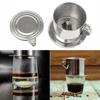 1 Pcs Vietnam Style Stainless Steel Coffee Drip Filter Maker Pot Infuse Cup Portable Home Office Travel Camping Durable